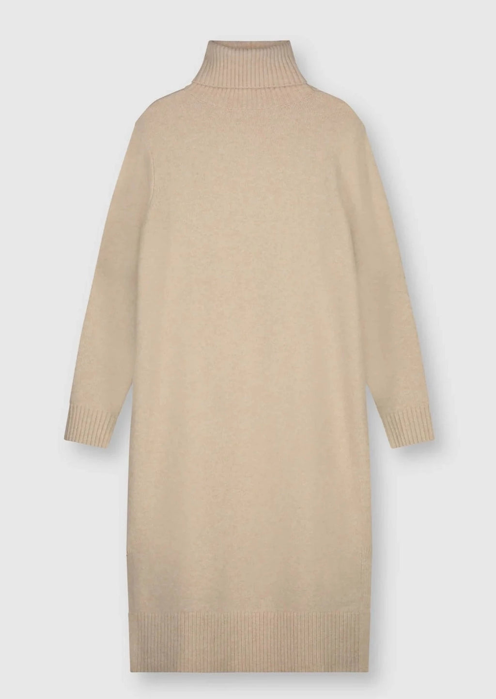 Rino&Pelle - Strickkleid mit Rollkragen "Tenzil" - Dove