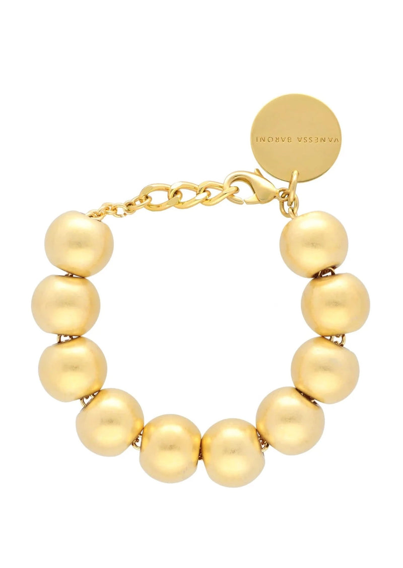 Vanessa Baroni - Beads Bracelet Gold Vintage
