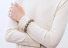 Vanessa Baroni - Beads Barcelet -  matt light taupe