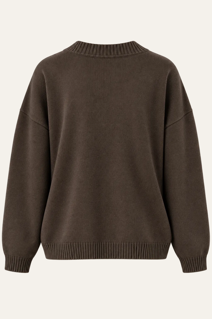 V-Ausschnitt Pullover "Rubyy"