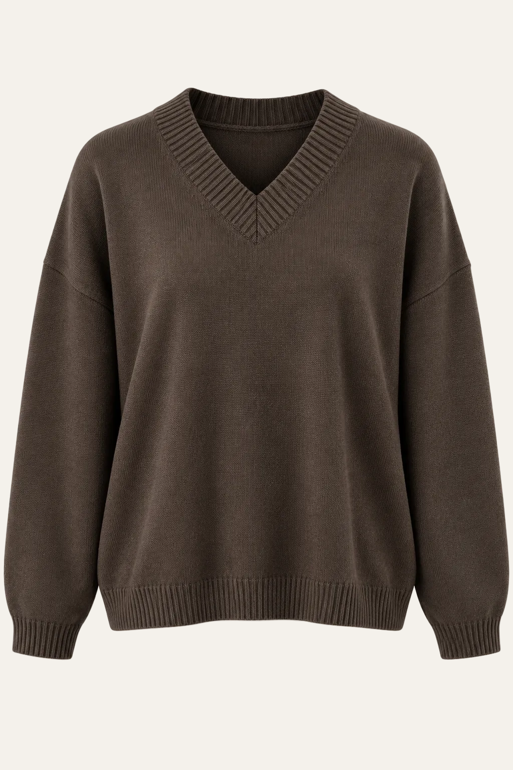 V-Ausschnitt Pullover "Rubyy"