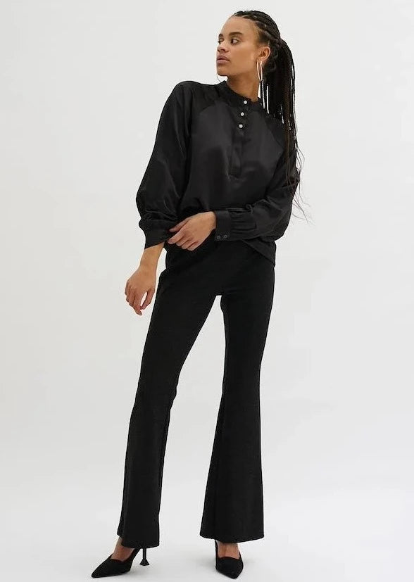 My Essential Wardrobe Bluse "Estelle" - Black