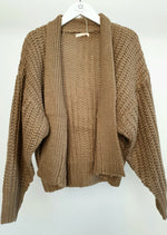 Strickjacke "Lana" - Camel