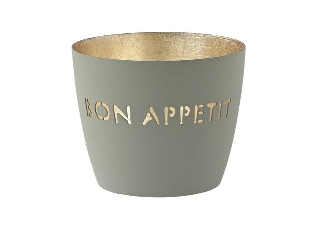 Gift Company Windlicht "Bon Appetit"
