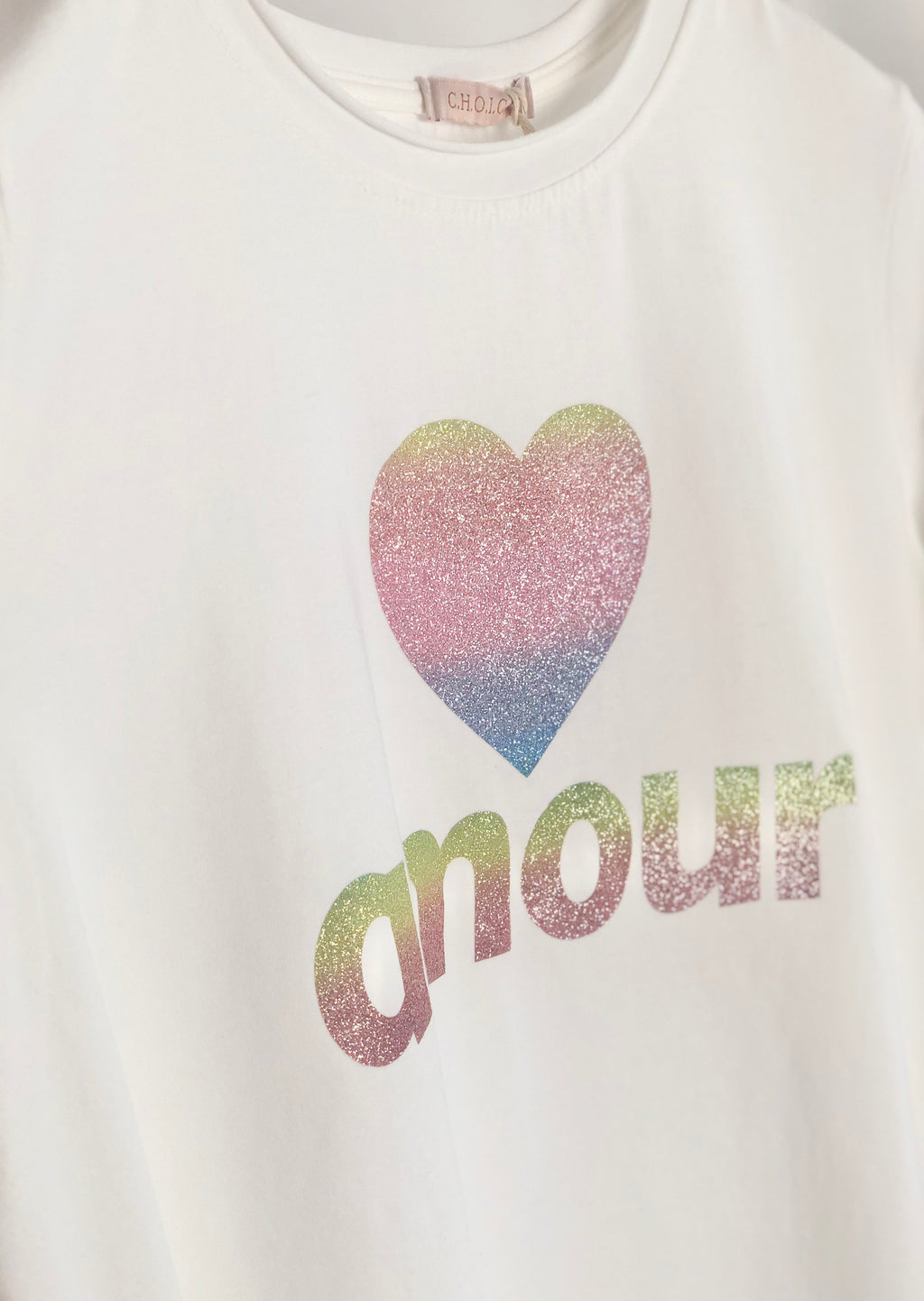 T-Shirt "Amour" - Metallic Print