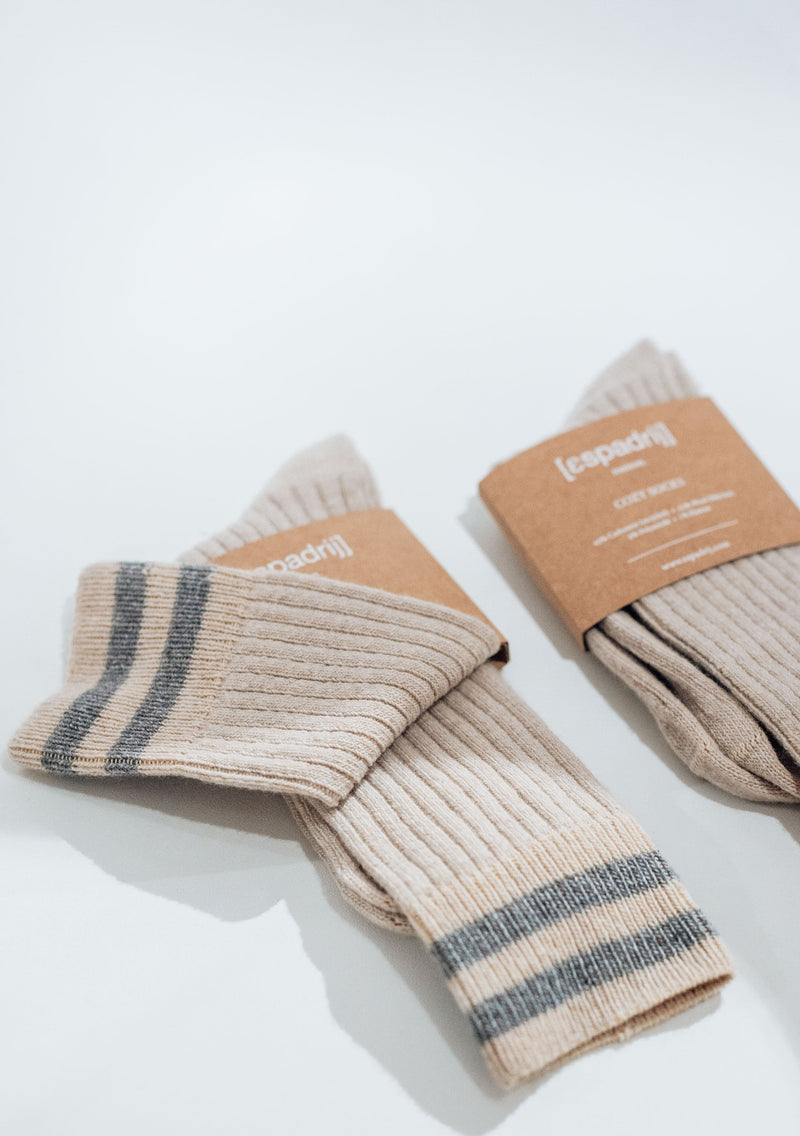 Espadrij - Cozy Socks - Asphalt